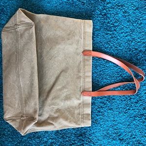 Madewell Army Green Transport Tote